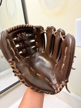Men's Revelation Brown Leather Baseball Glove - Right Hand Throw